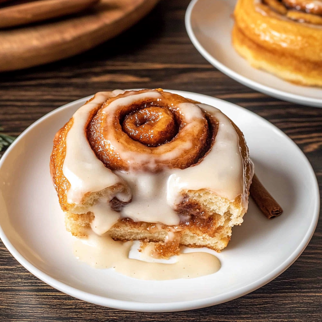 Recipe preparation for Christmas Morning Cinnamon Roll Bake