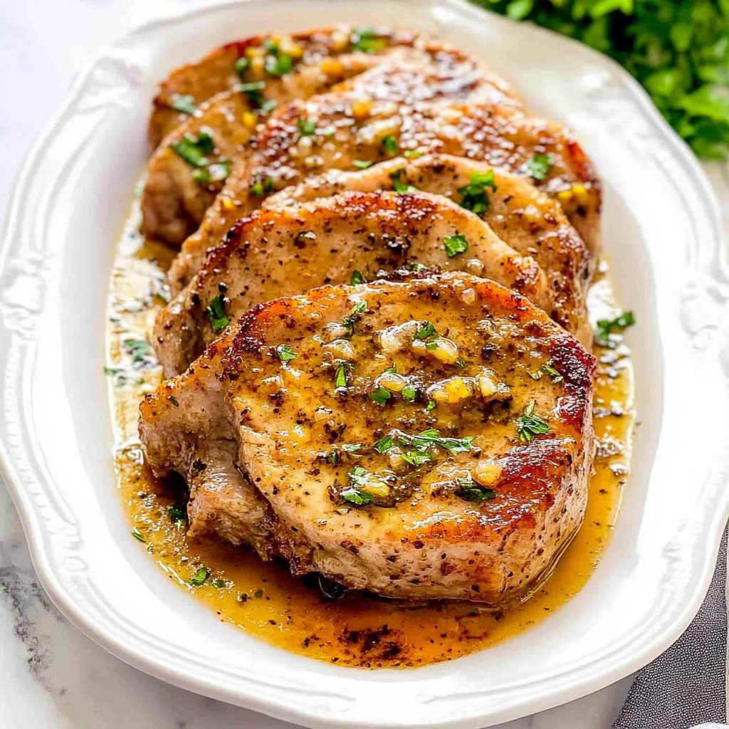 Recipe preparation for Crockpot Apple Cider Pork Chops