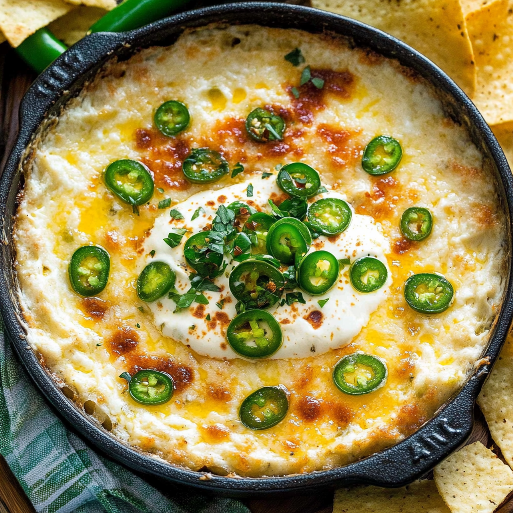 Recipe preparation for Jalapeño Popper Dip