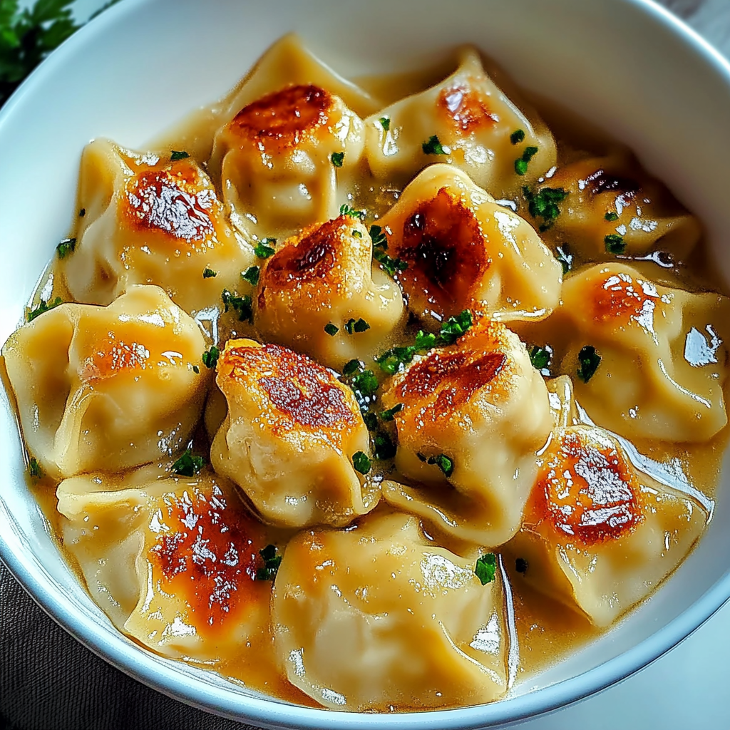 Recipe preparation for Dumpling Bake Chicken Vegetable