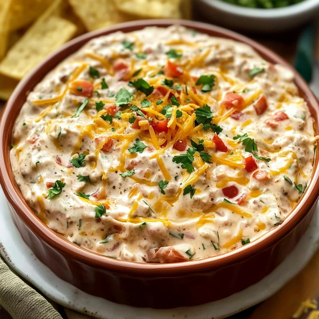 Recipe preparation for boat dip rotel ranch dip