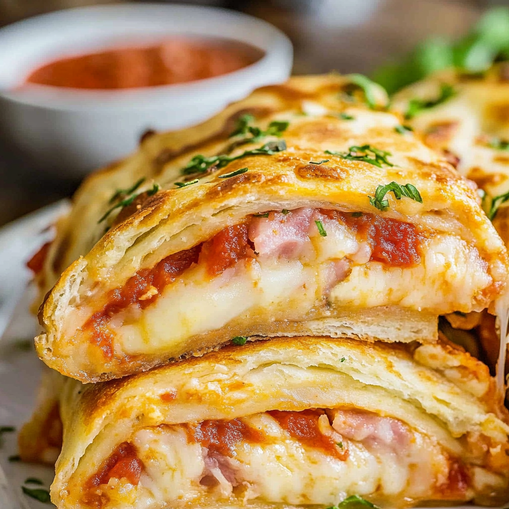 Recipe preparation for stromboli recipe