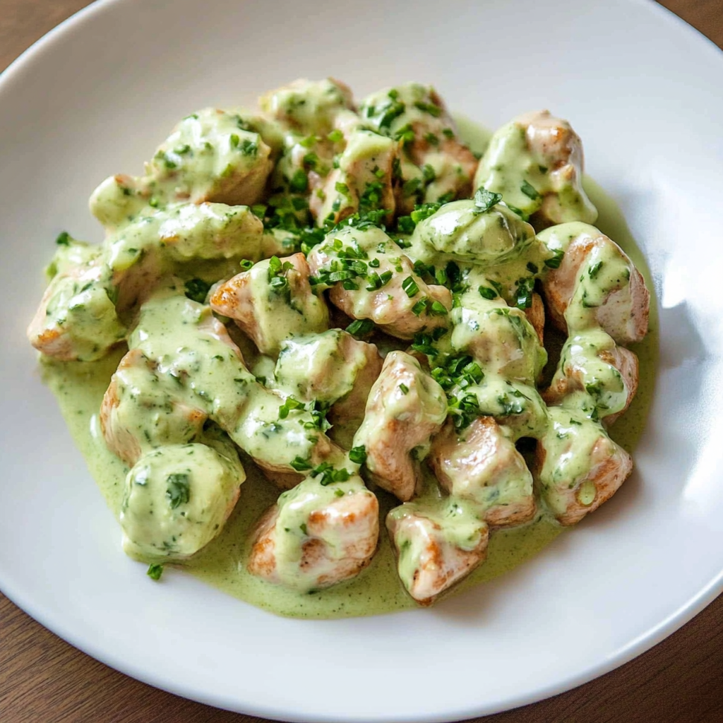 Recipe preparation for Avocado Ranch Chicken Salad