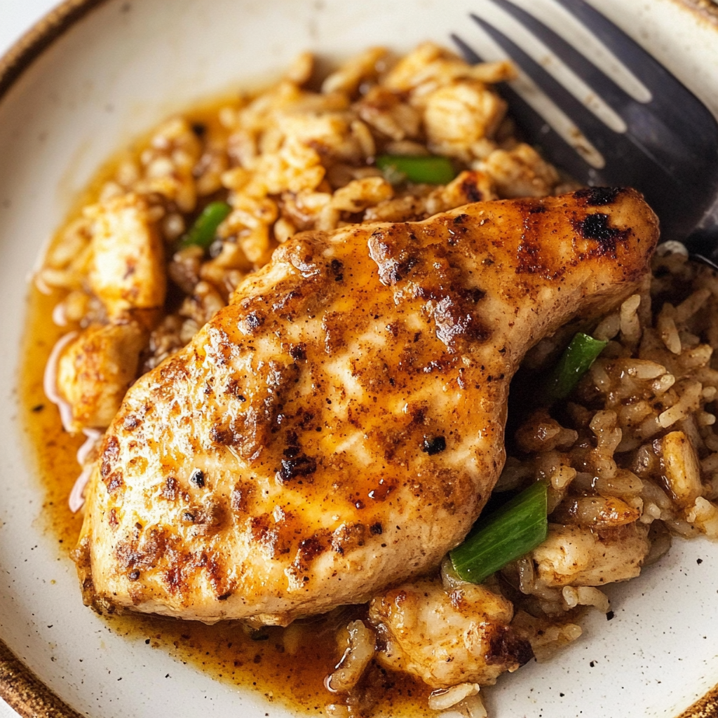 Recipe preparation for crockpot cajun butter chicken