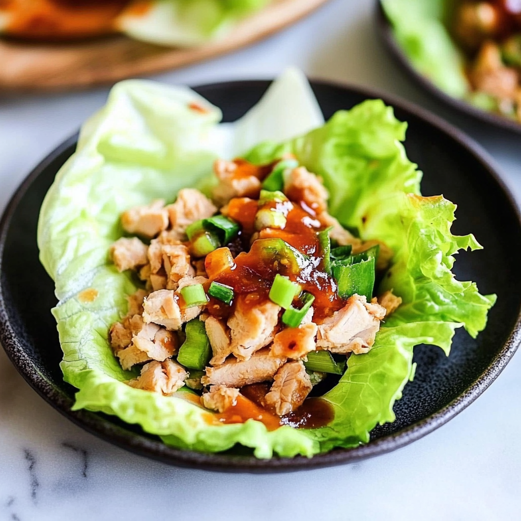 Recipe preparation for Chicken Lettuce Wraps