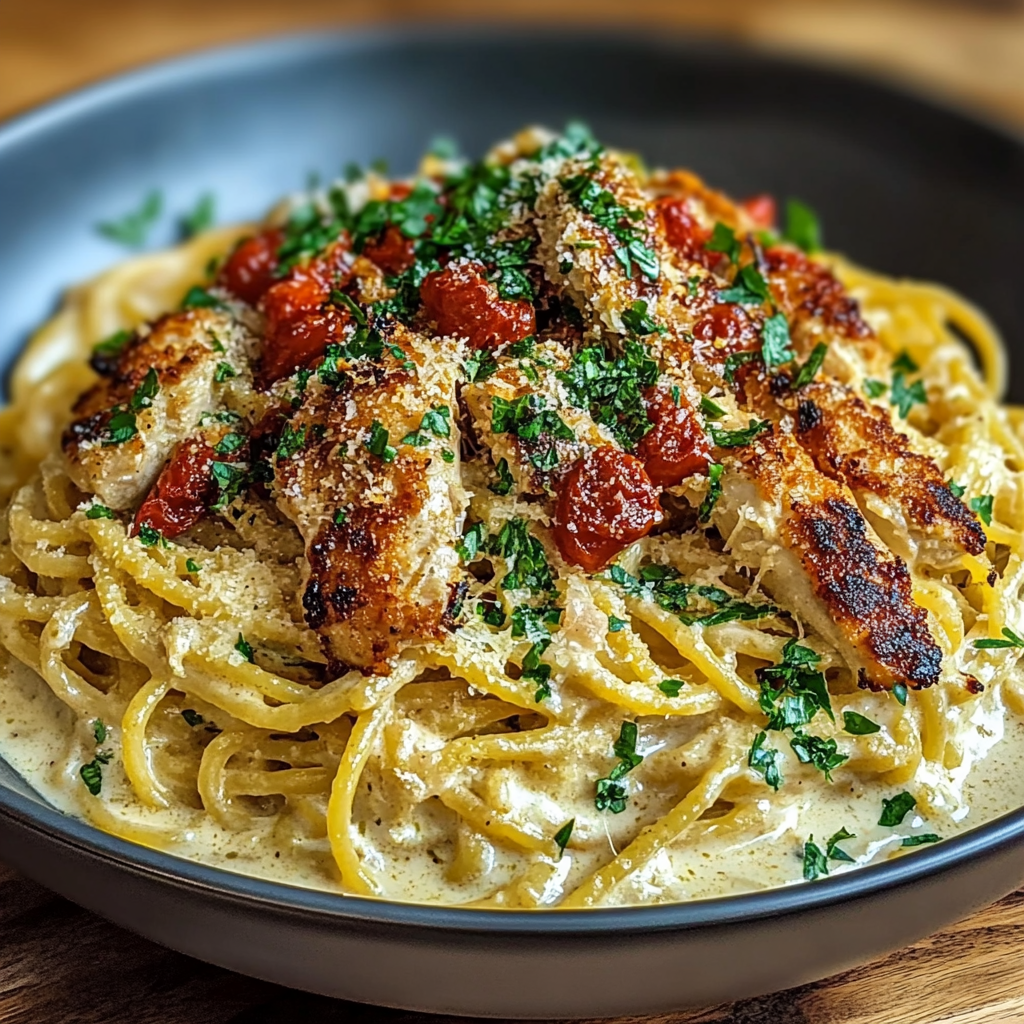 Recipe preparation for Crock Pot Creamy Cajun Chicken Pasta