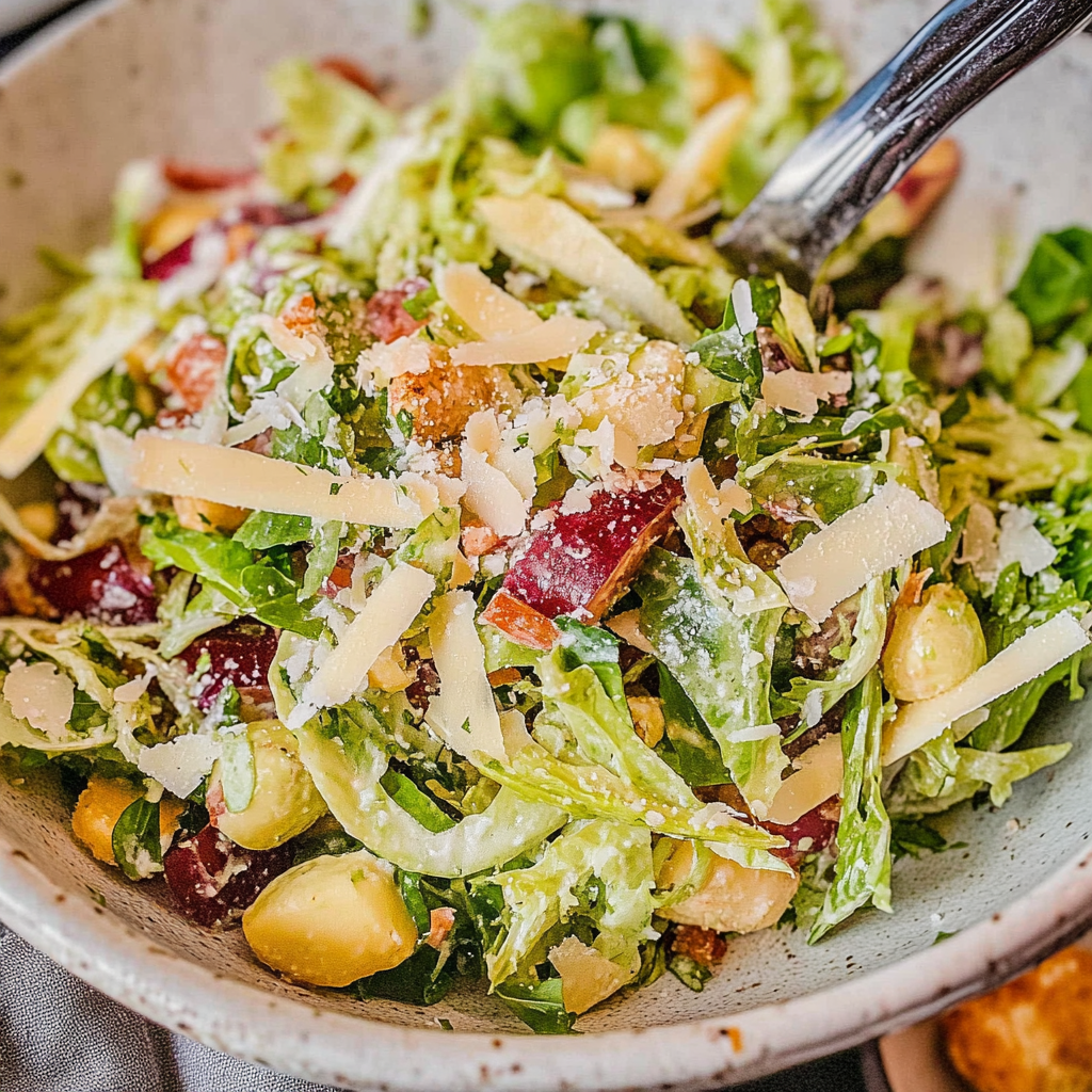 Recipe preparation for Famous La Scala Chopped Salad