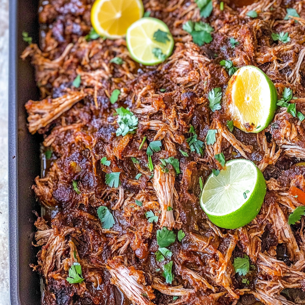 Recipe preparation for Cuban Inspired Instant Pot Pulled Pork