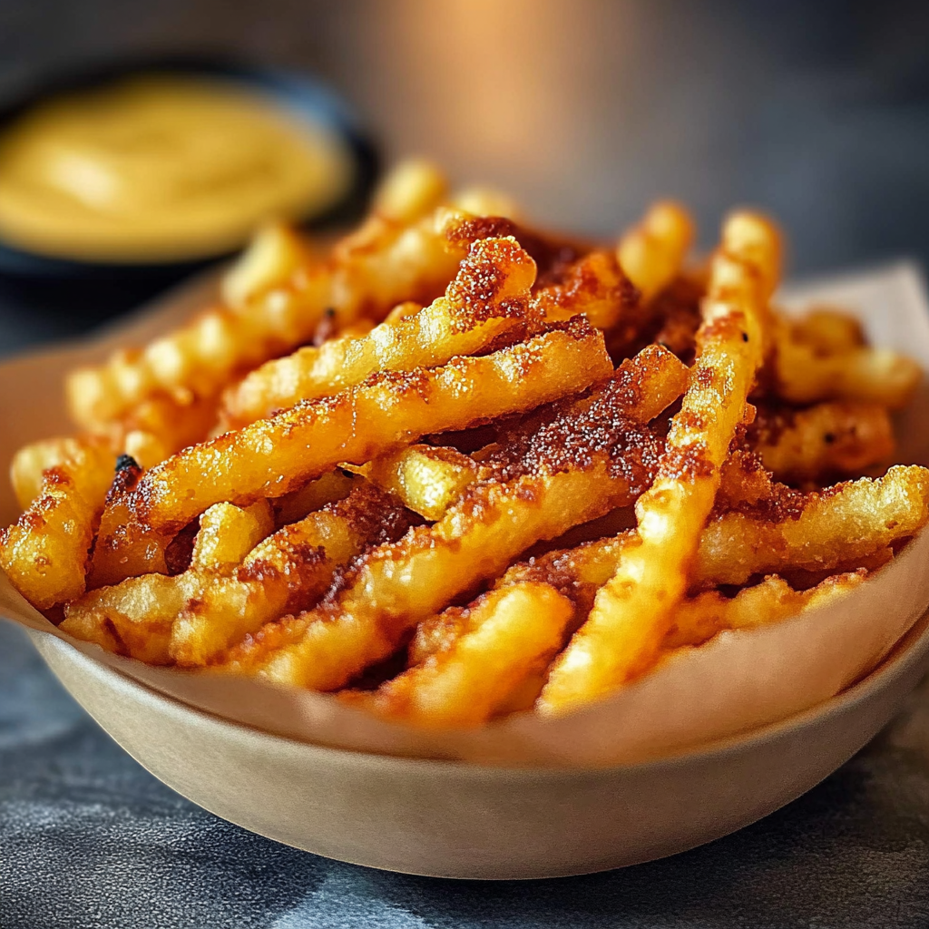 Recipe preparation for Taco Bell Nacho Fries