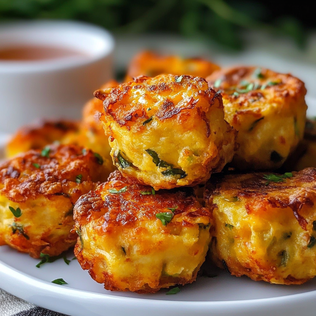 Recipe preparation for Crispy Baked Sweet Potato Tots