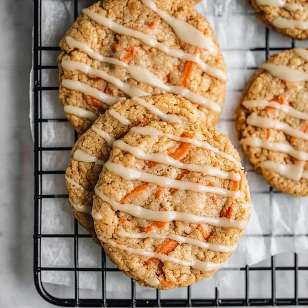 Recipe preparation for Carrot Cake Cookies