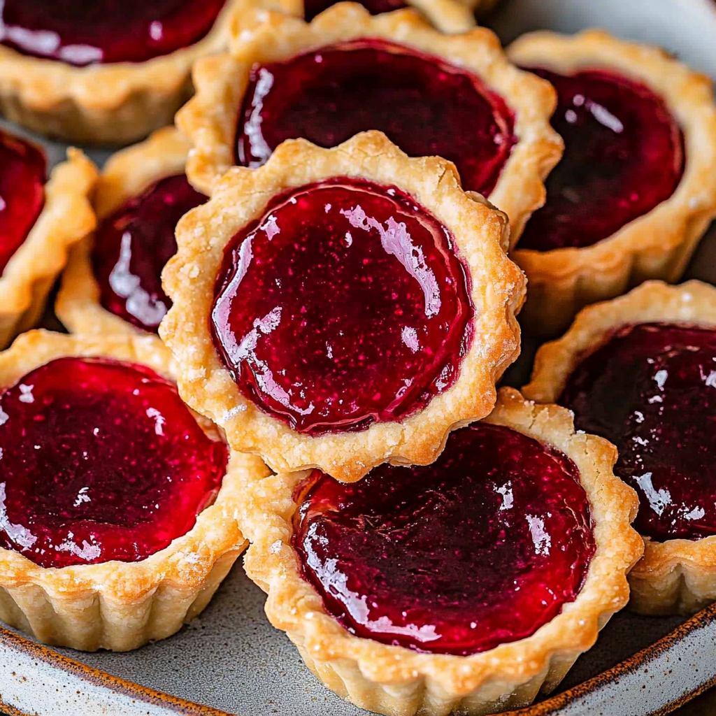 Recipe preparation for Mini Jam Tarts