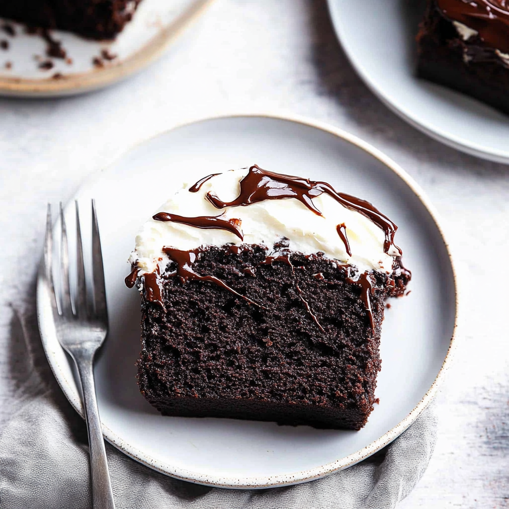 Recipe preparation for Guinness Chocolate Cake