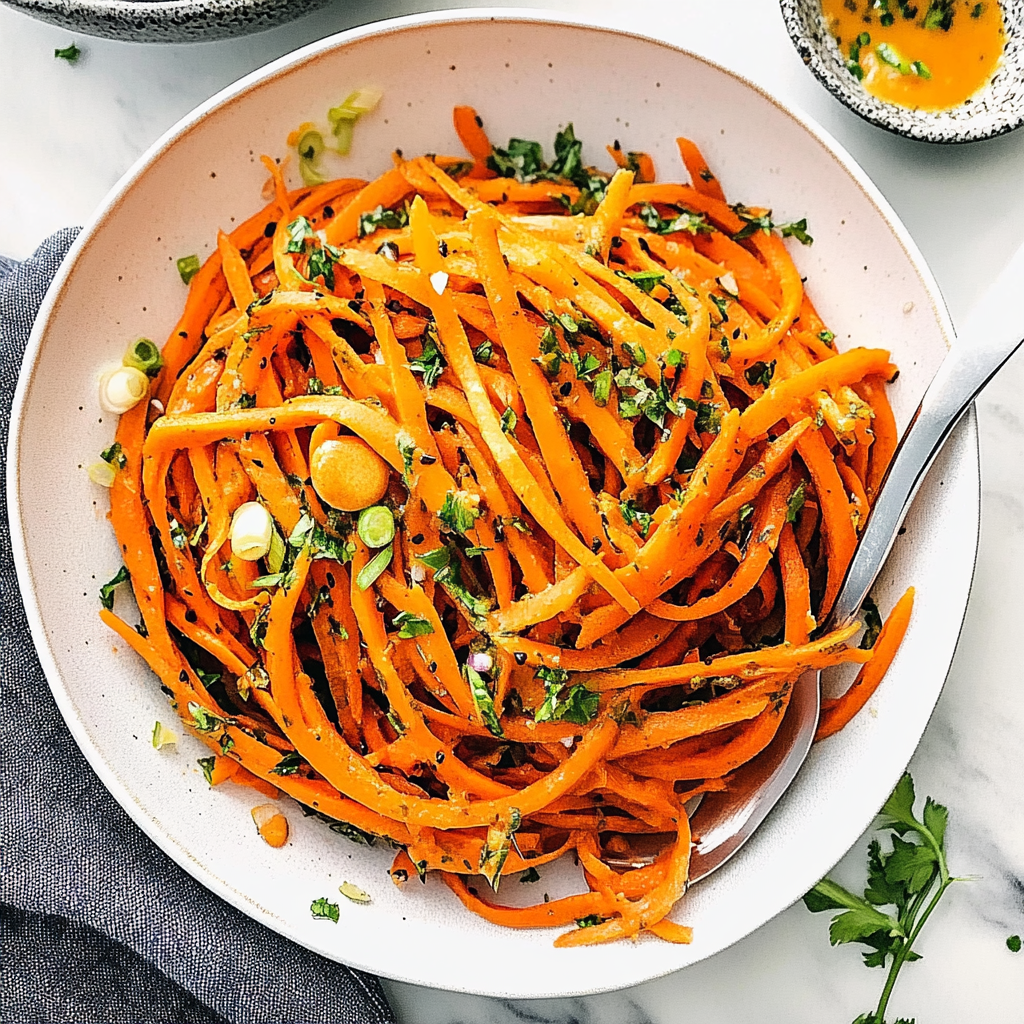 Recipe preparation for French Carrot Salad