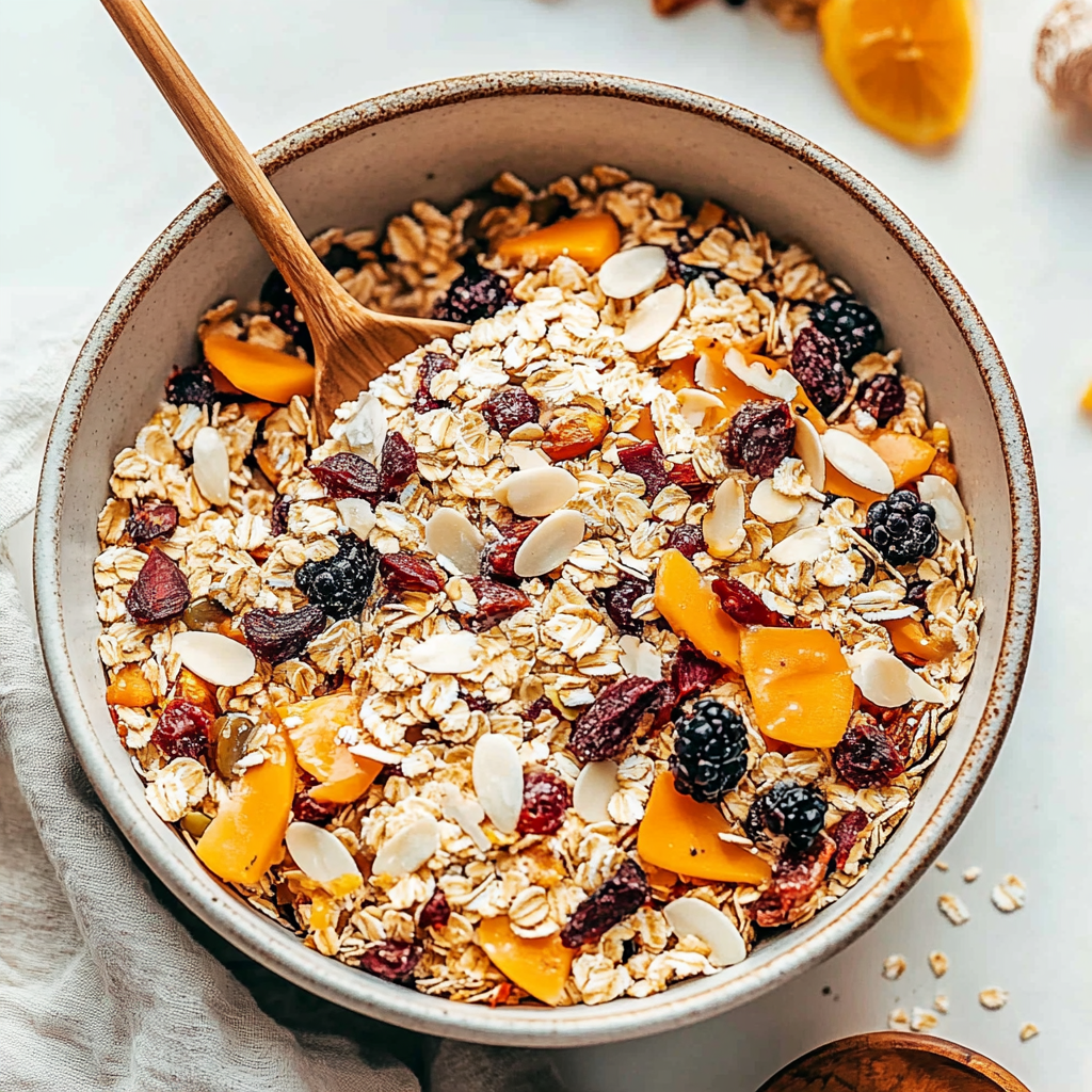 Recipe preparation for muesli