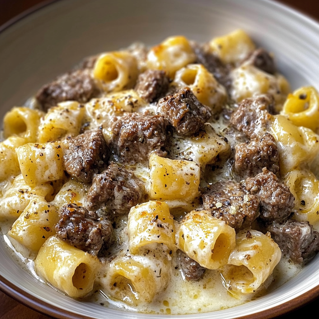 Recipe preparation for One-Pot Beef Cheddar Ranch