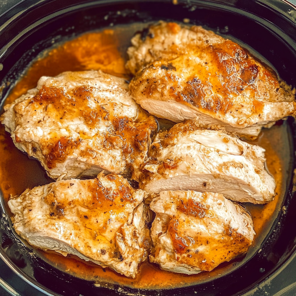 Recipe preparation for crockpot shredded chicken