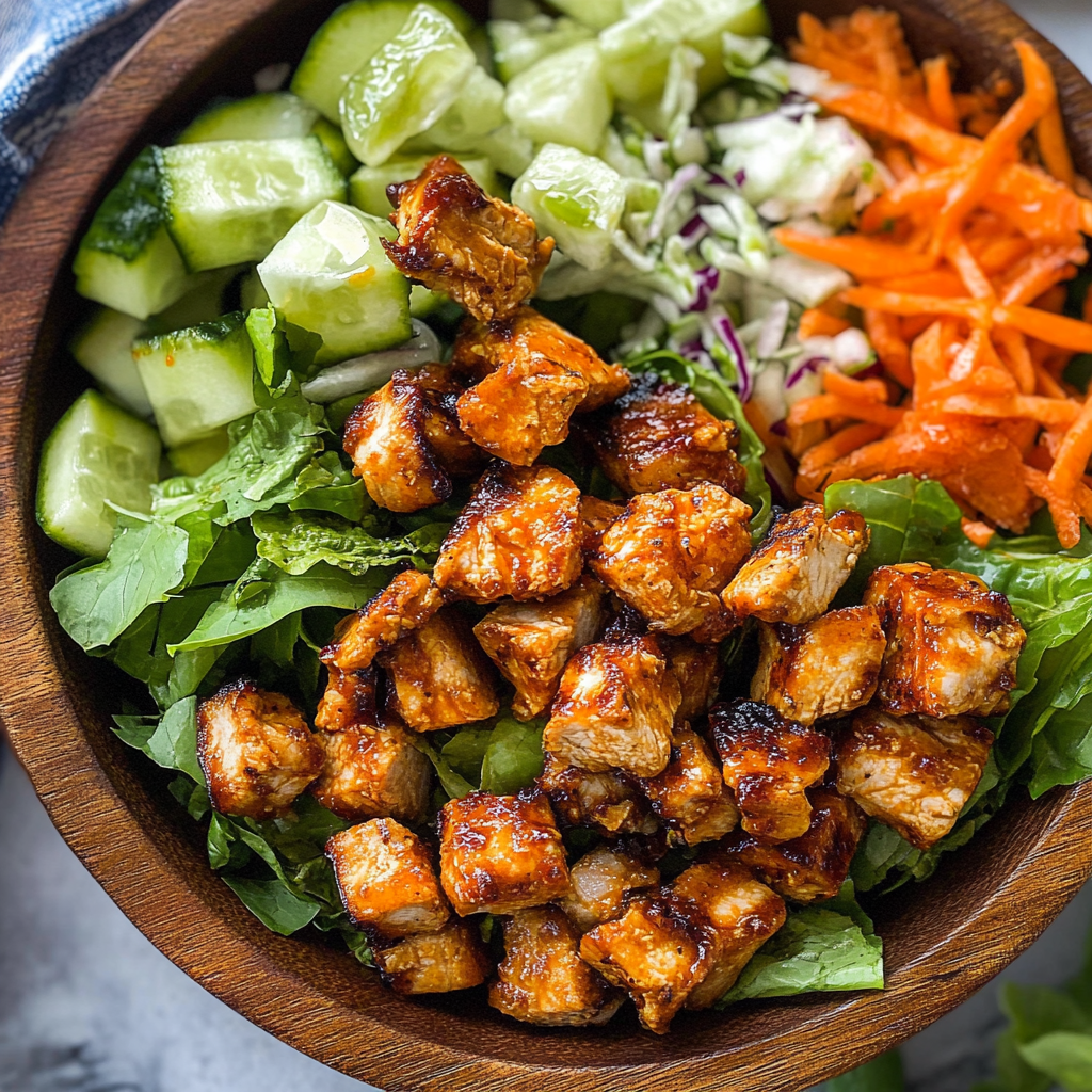 Recipe preparation for buffalo chicken salad