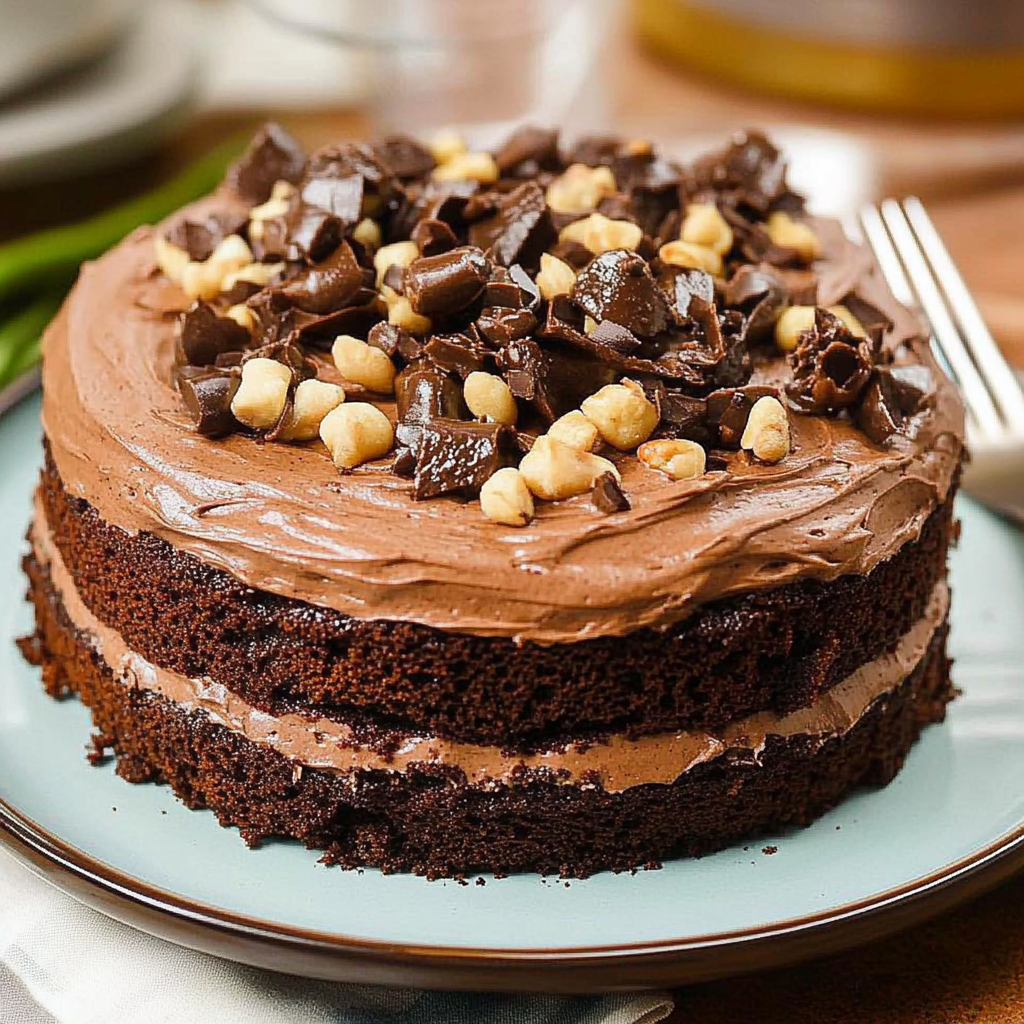 Recipe preparation for Chocolate Carrot Cake