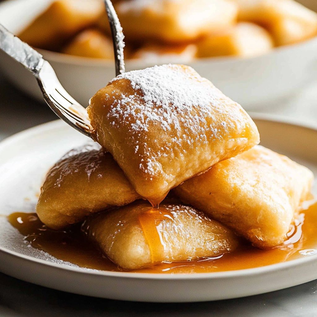 Recipe preparation for Sopapilla Recipe